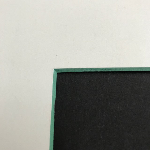 White on Green
