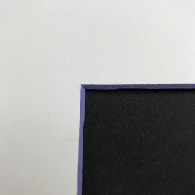 White on Purple