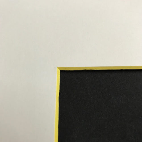 White on Yellow